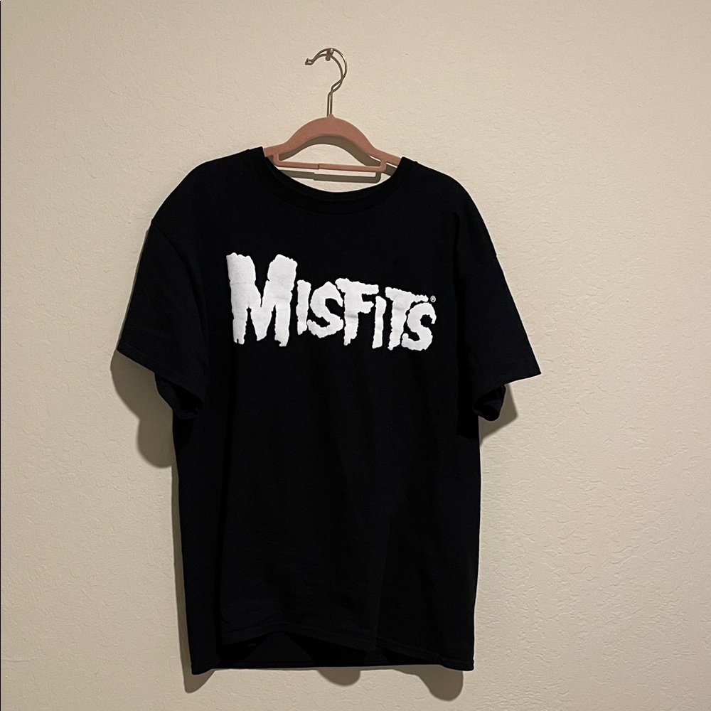 Black Misfits T-Shirt skull